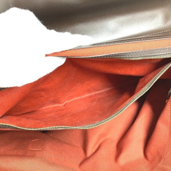 LOUIS VUITTON N41120 Damier West End GM Hand Bag Shoulder Bag Ebene Brown - Picture 3 of 16